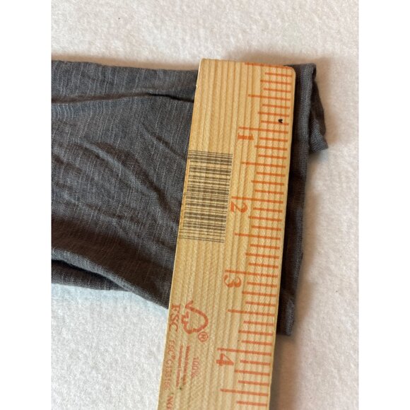 AGB Womens Cardigan Open Front Drape Hem Lightweight XL Gray - Picture 8 of 11